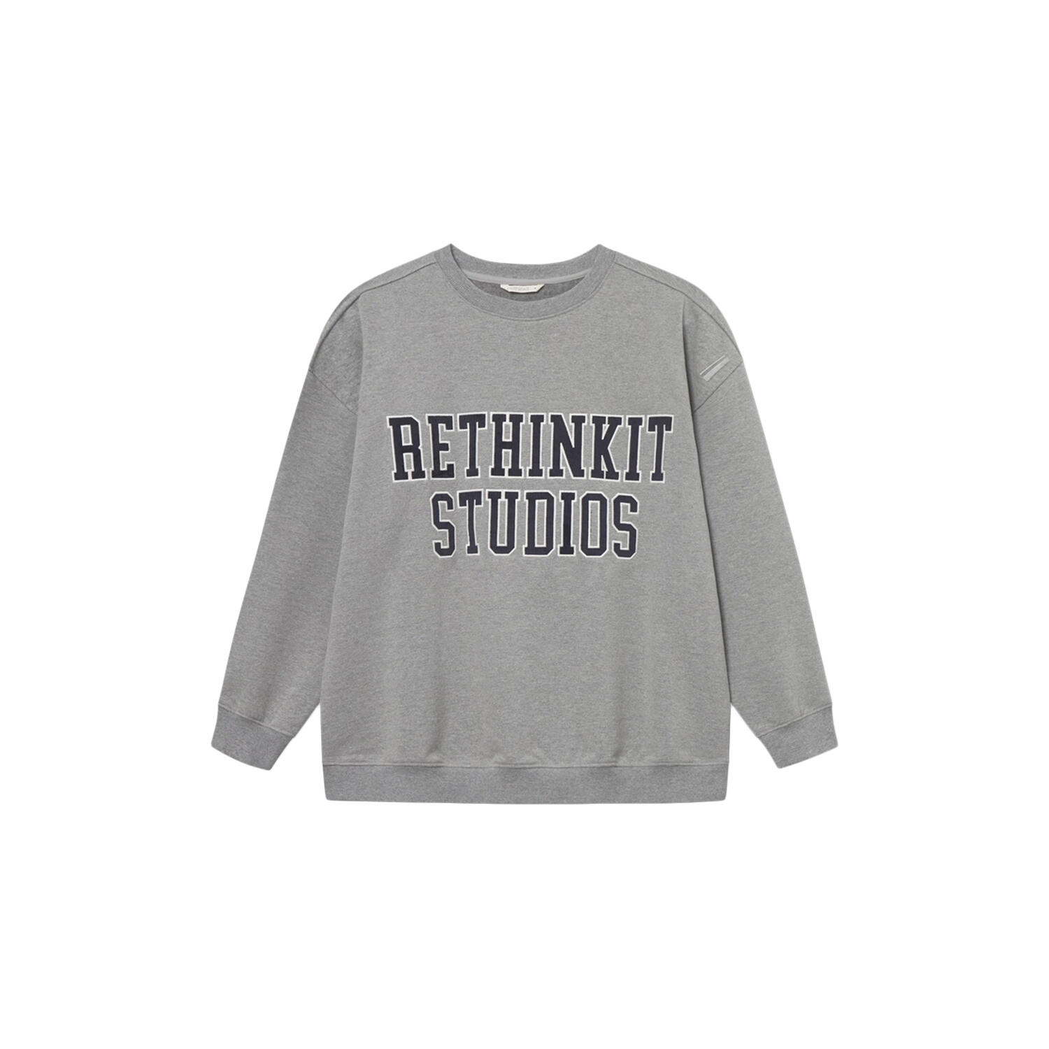Sweat Shirt Logo, grey melange