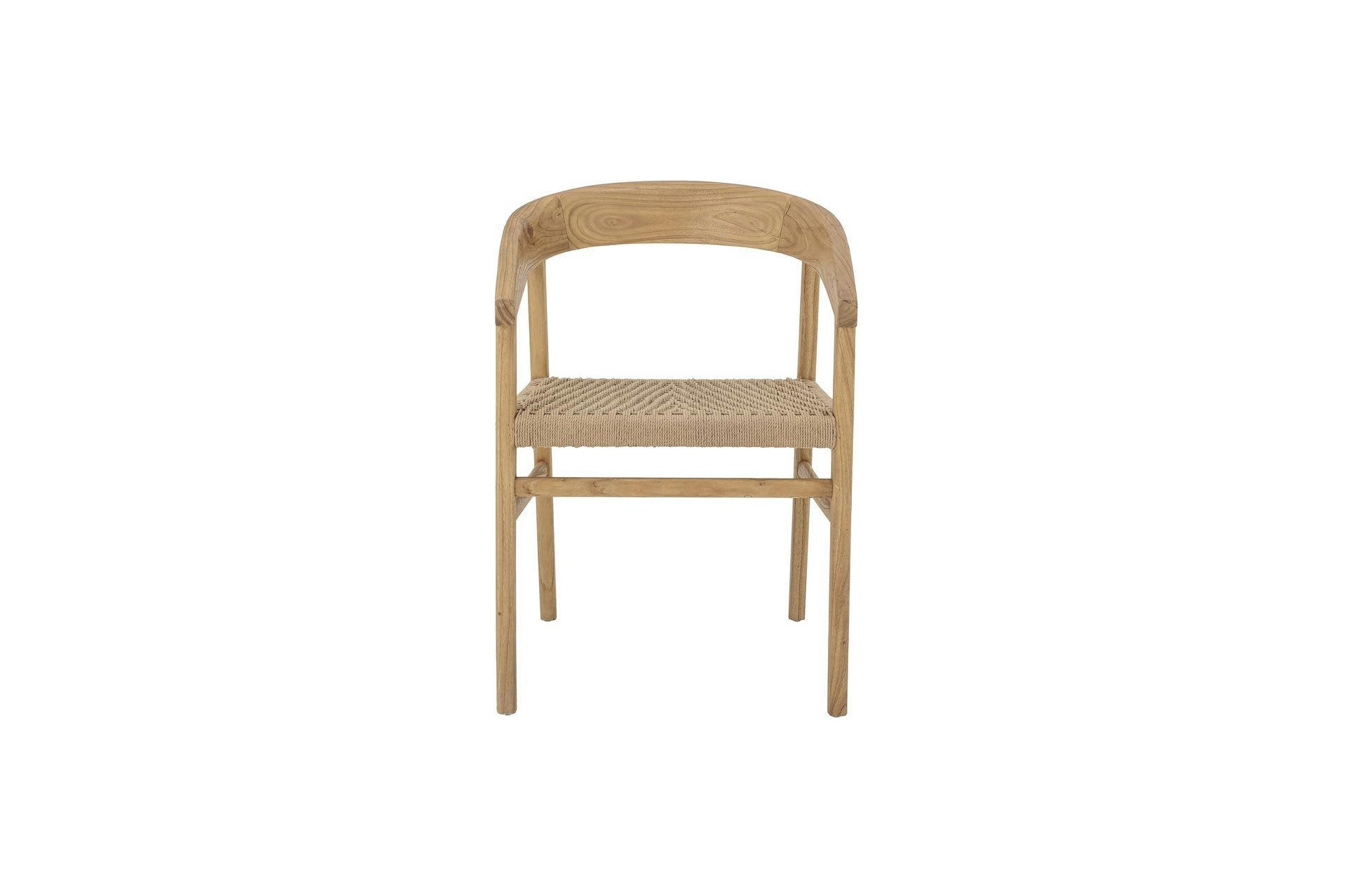 VITUS - Chaise Valérie bois de chêne et corde
