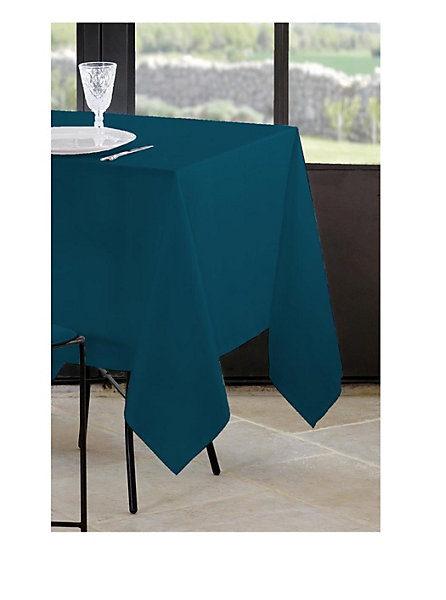 Nappe en polyester finition ourlet Nels