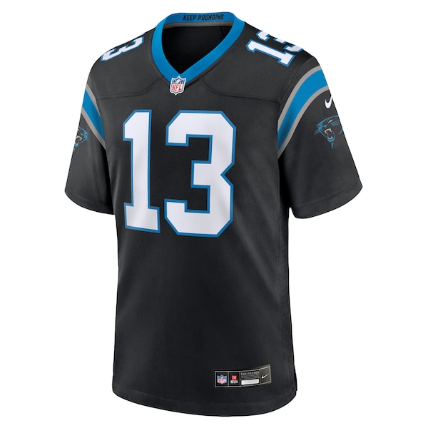 Hunter Renfrow Carolina Panthers Nike Team Game Jersey -  Black