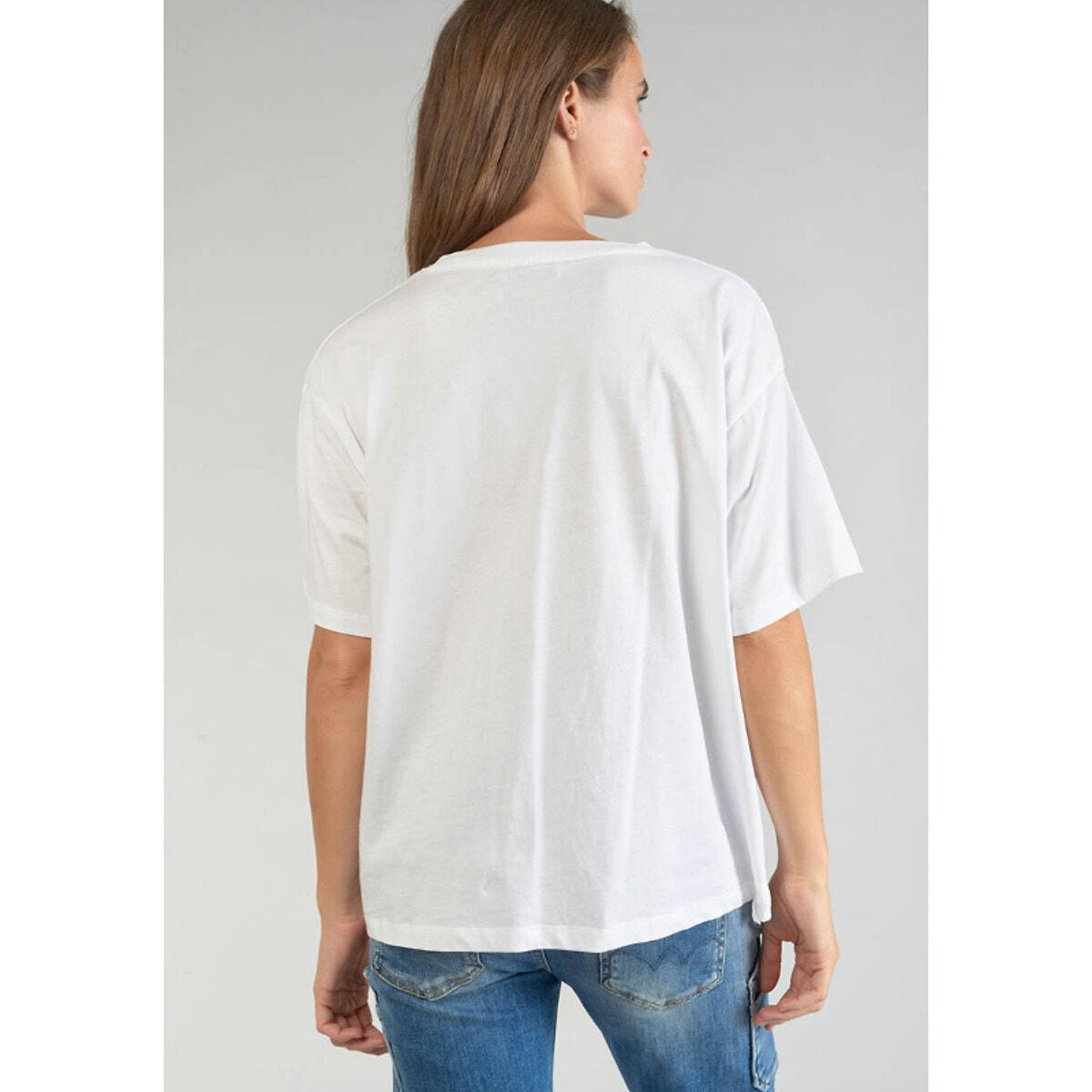 T-shirt manches courtes, logo devant