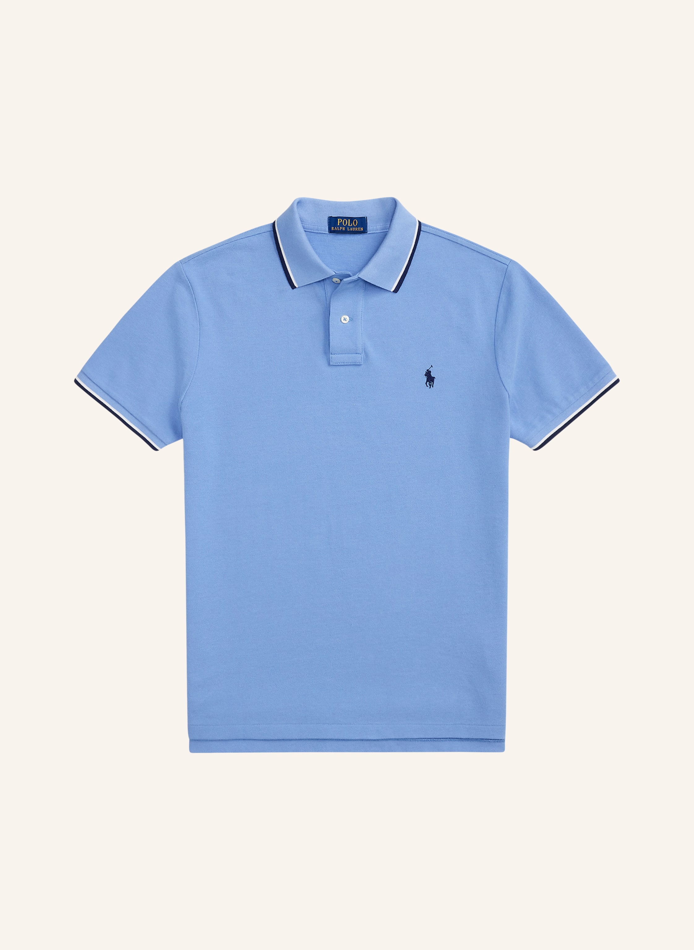 POLO RALPH LAUREN Piqué-Poloshirt Custom Slim Fit
