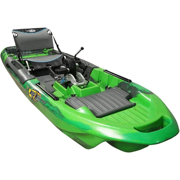 Pedal Drive Fishing Kayak, Green Camo(Green Camo)