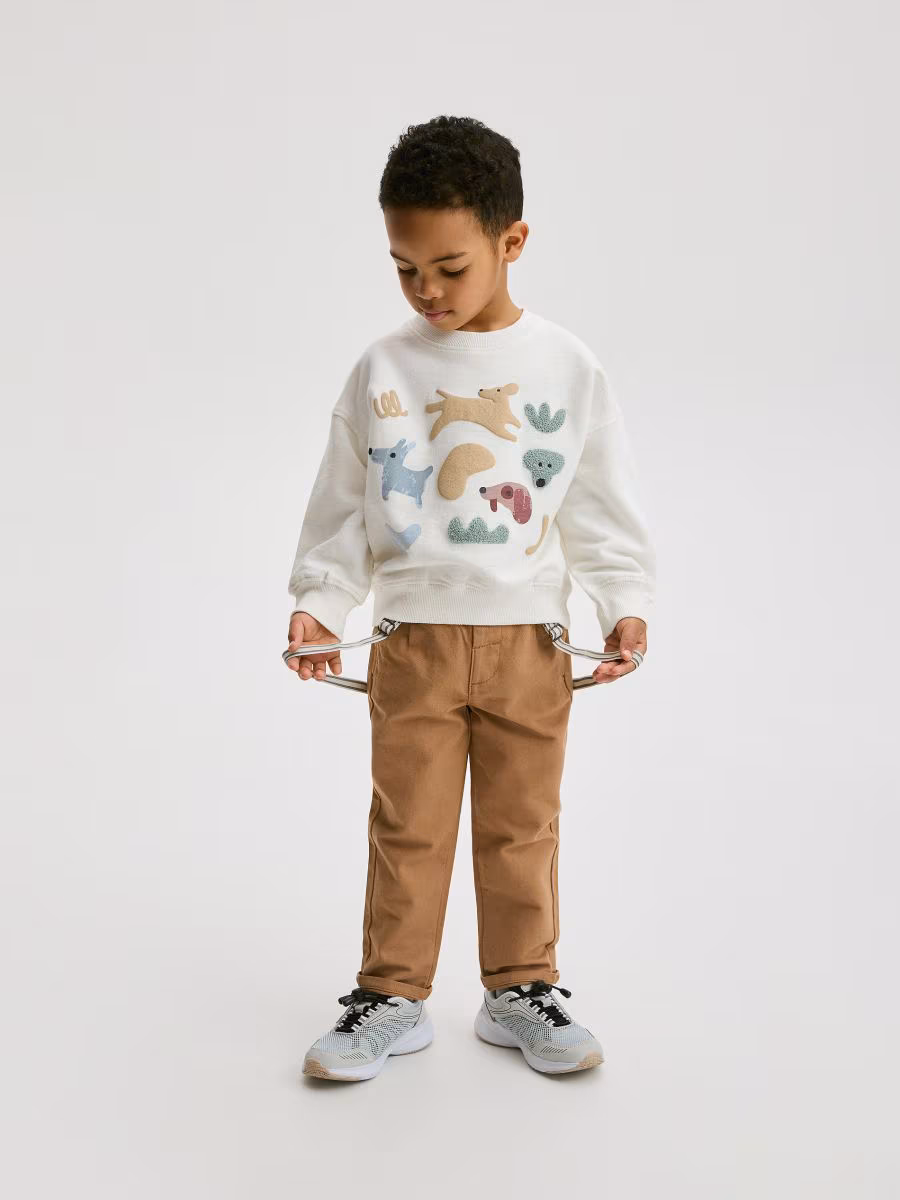 Chino Trousers With Suspenders
