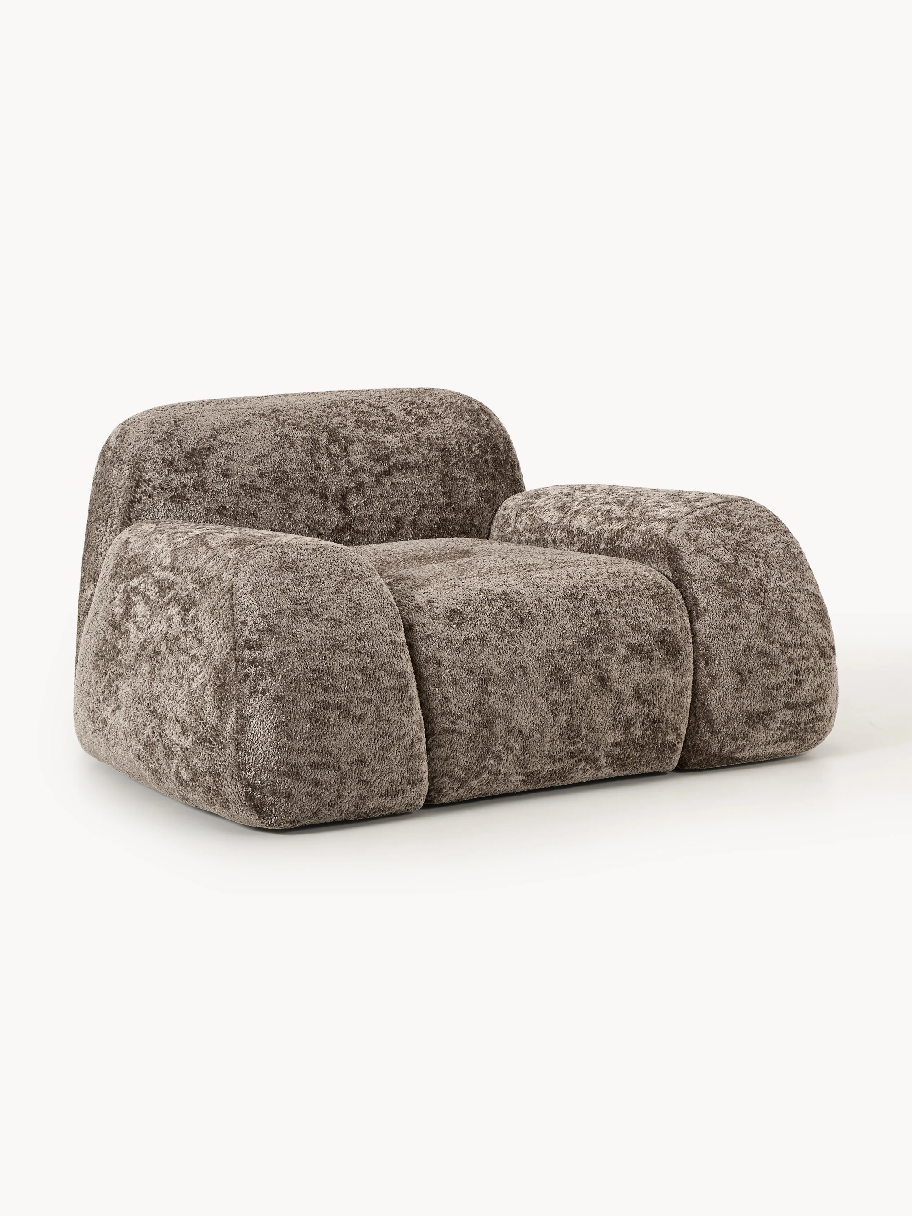 Teddy-Bouclé-Loungesessel Wolke