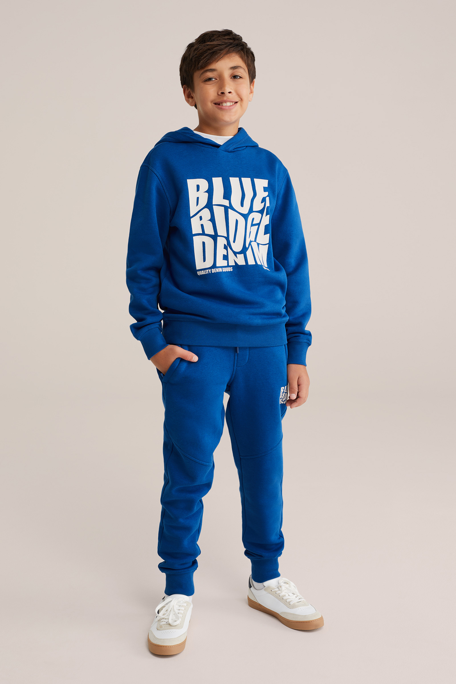 Jongens hoodie met print