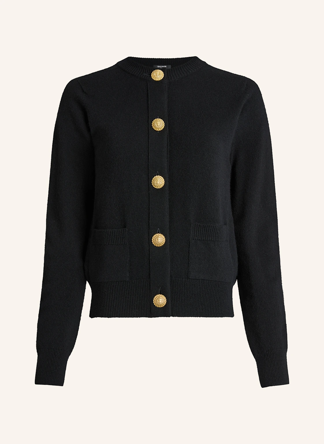 BALMAIN Cardigan aus Öko-Kaschmir