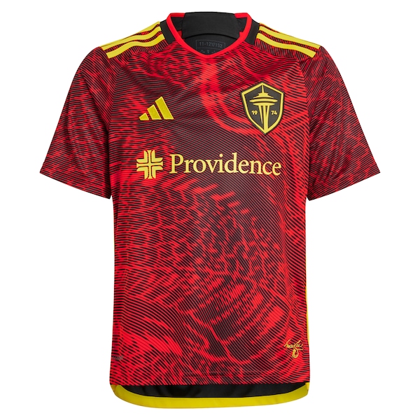 Seattle Sounders FC adidas Youth 2024 The Bruce Lee Kit Replica Jersey – Red