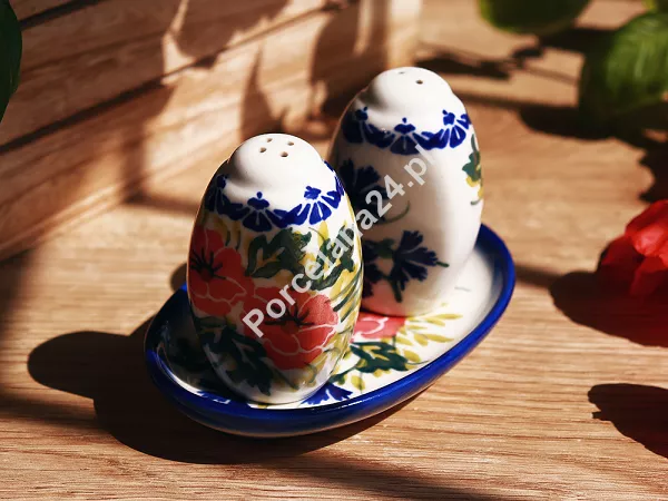 Komplet do przypraw Bolesławiec - Maki Smolińskiej gat. I