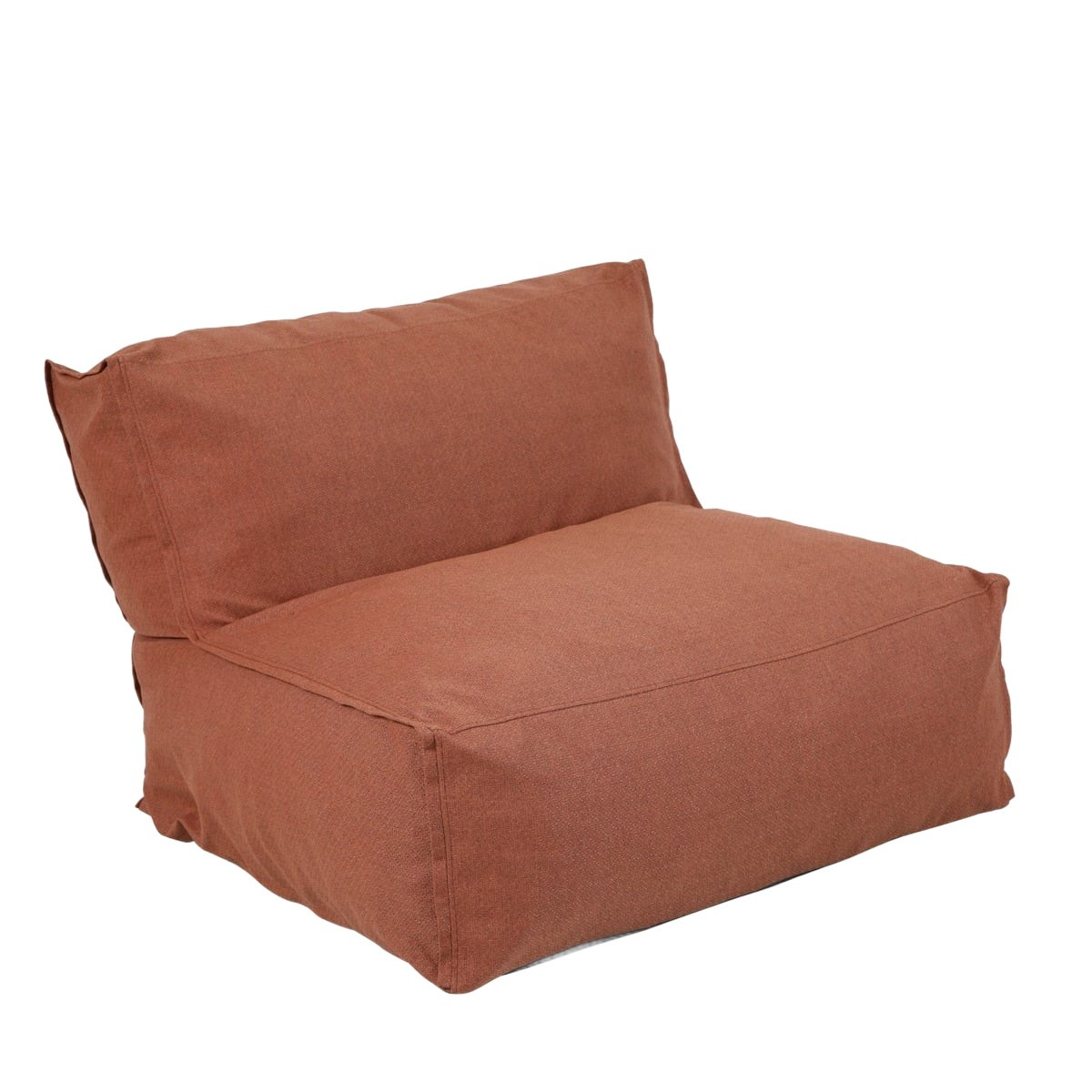 Leżanka BAGSY ceglasta 95x95x80 cm HOMLA