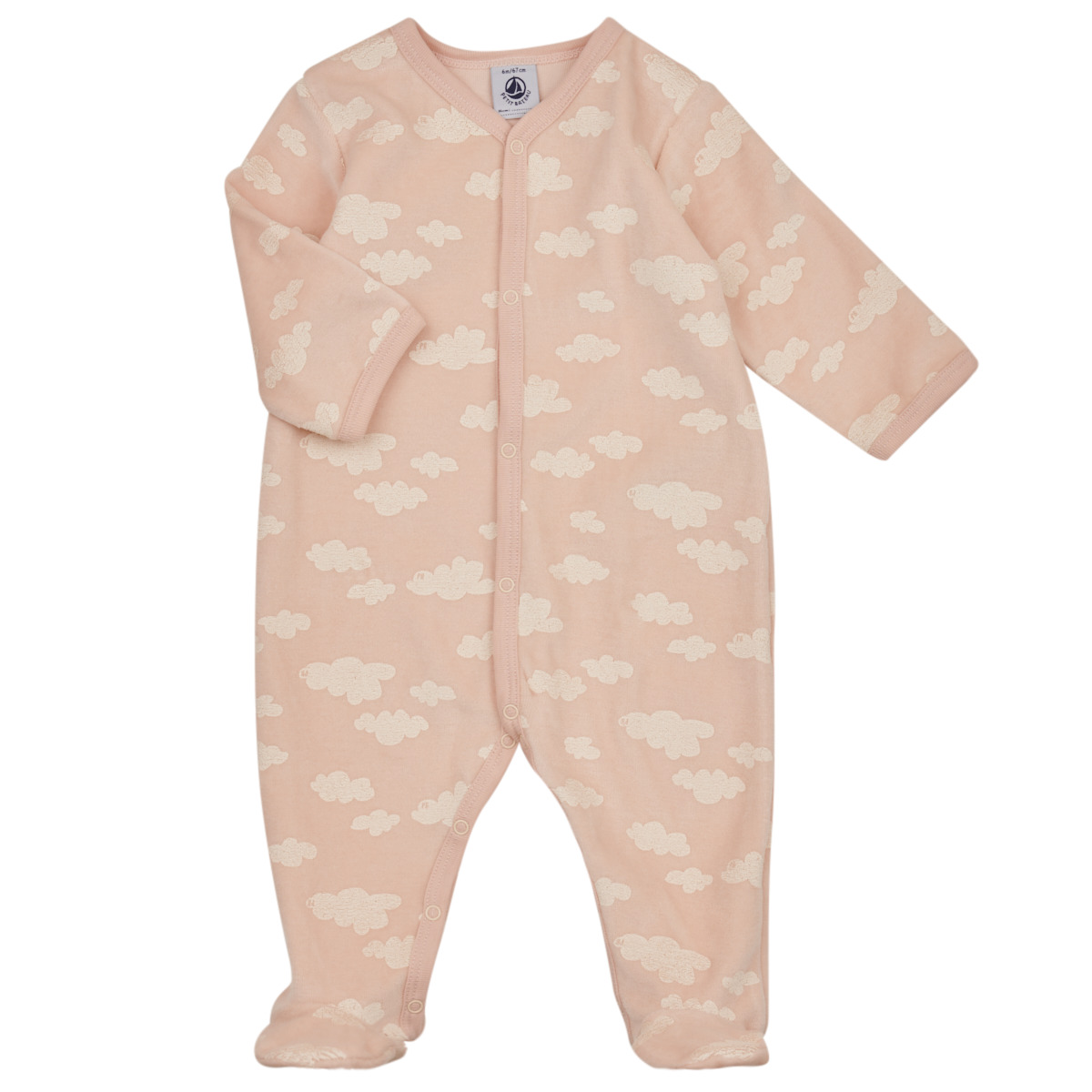 Petit Bateau - LAUNA - Pink / White