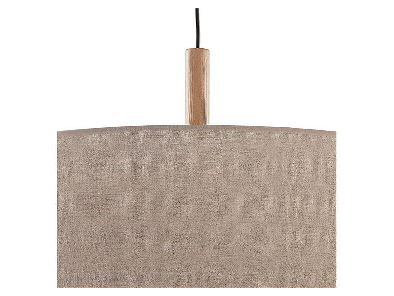 Lampa wisząca Deva Nature tkaninowa beżowa
