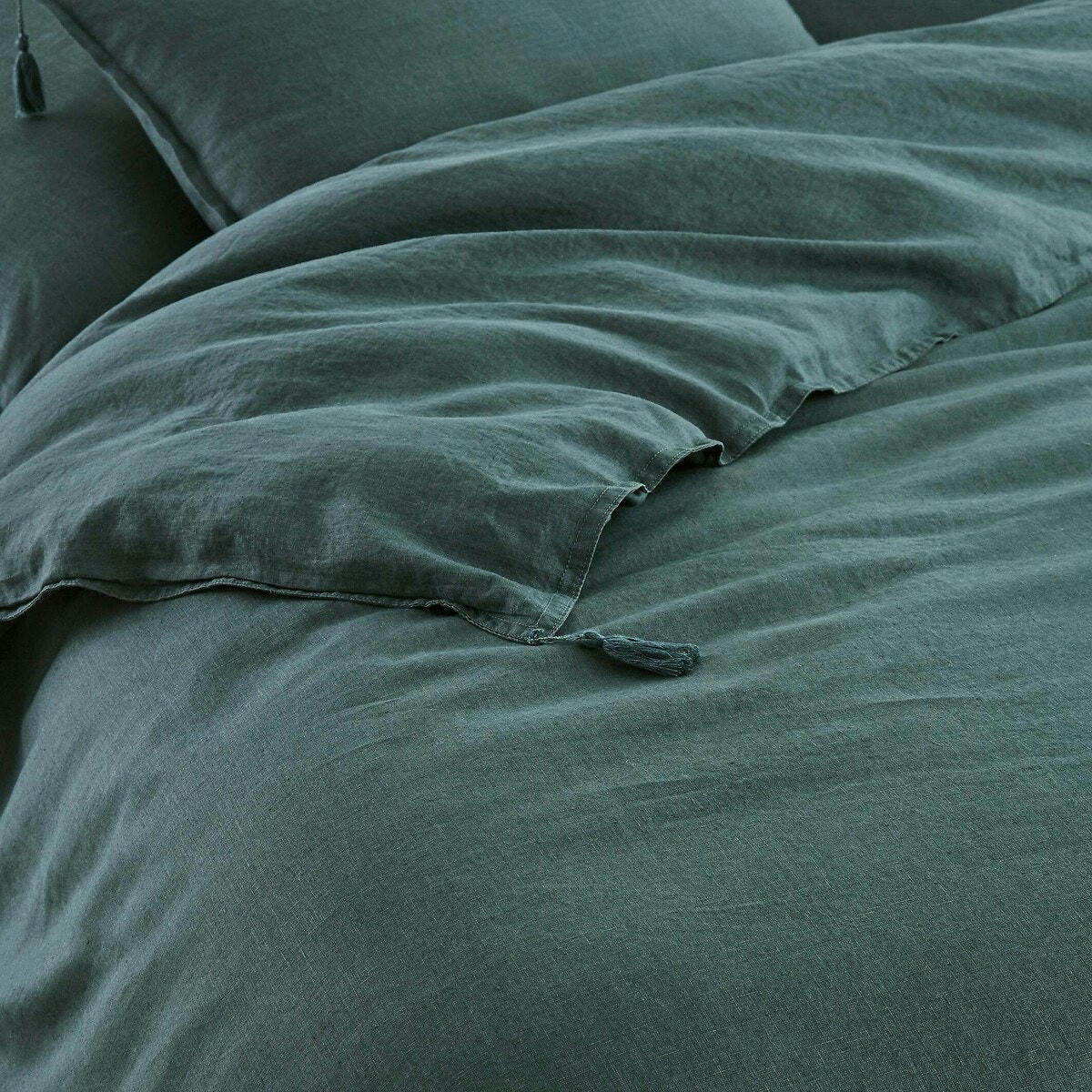 Housse de couette en lin lavé, Carly
