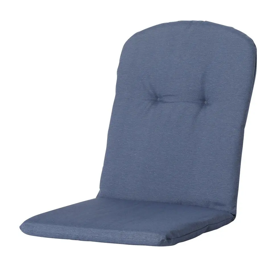 Madison - Tuinkussen Panama safier blue - Ca. 96x45 cm - Set van 4