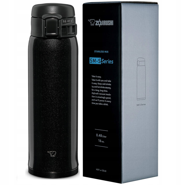 Kubek termiczny ZOJIRUSHI SM-SR48E-BC 480 ml czarny