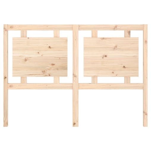 NNEVL Bed Headboard 140.5x4x100 cm Solid Wood Pine