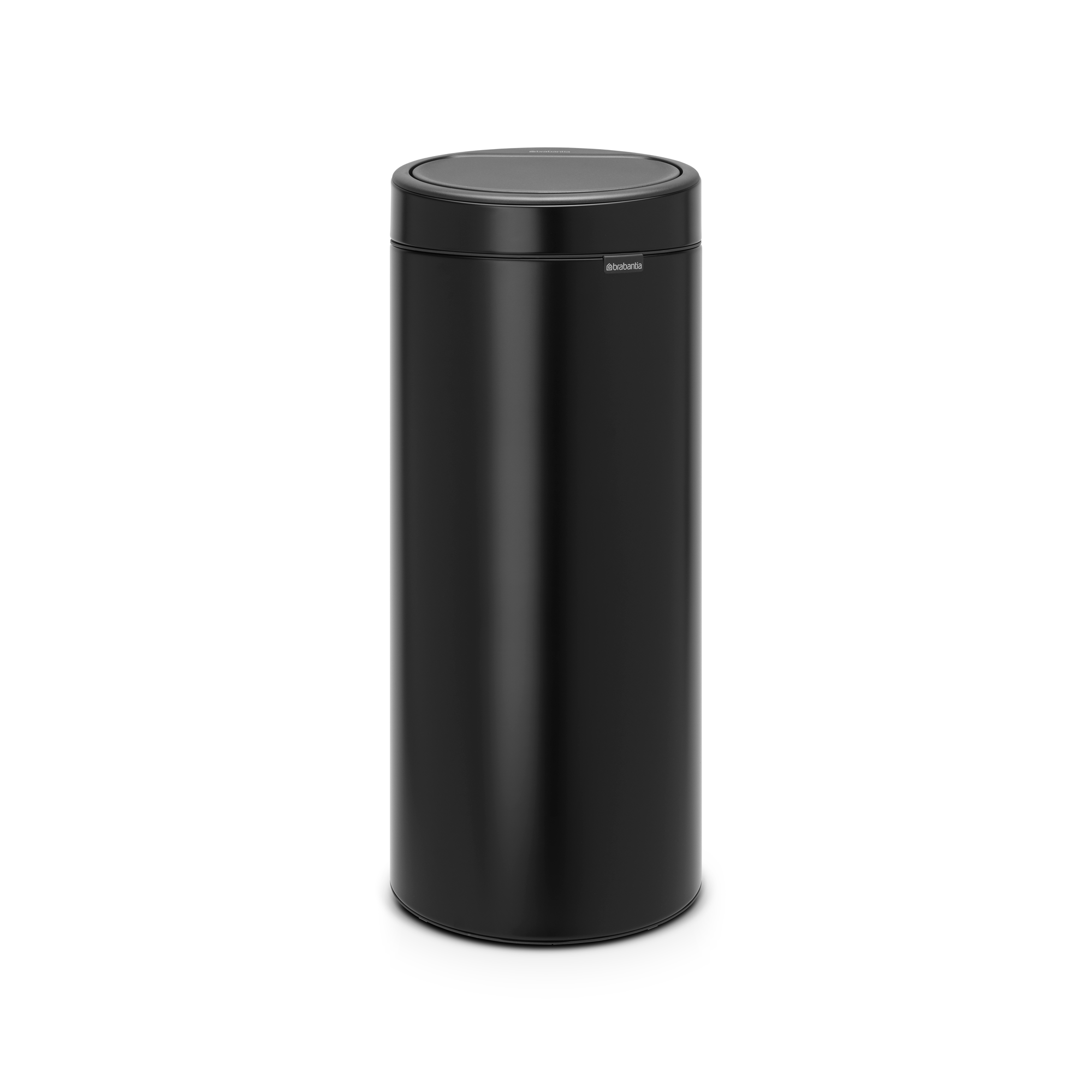 Brabantia Touch Bin New afvalemmer, 30L, kunststof binnenemmer - Matt Black