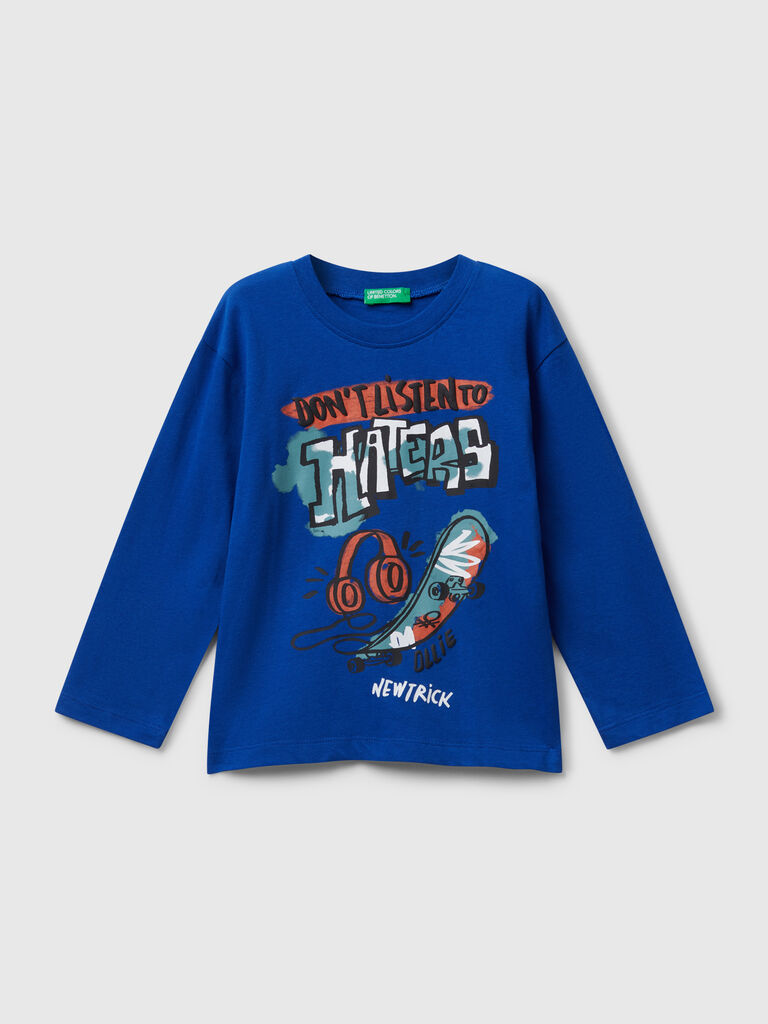 Long sleeve t-shirt with print