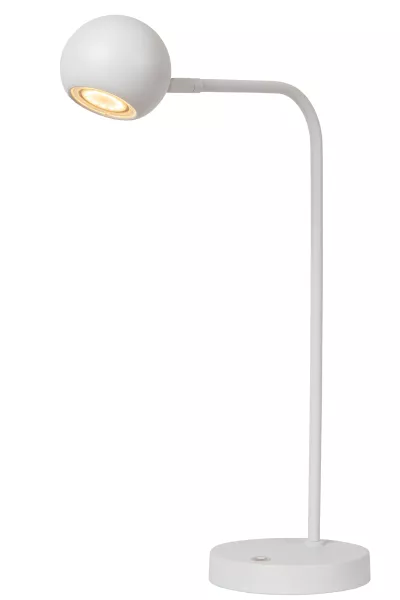 Lampka biurkowaComet biała LED 3W Ciepła biel wys:50cm Lucide