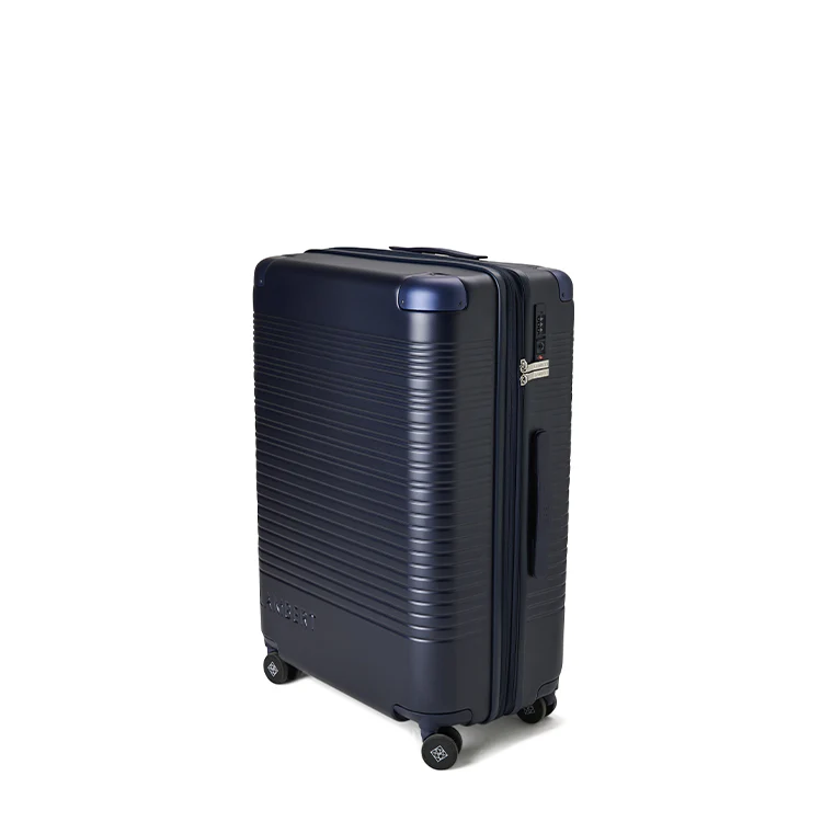 The Milan – Marine Medium Expandable Checked-In Suitcase