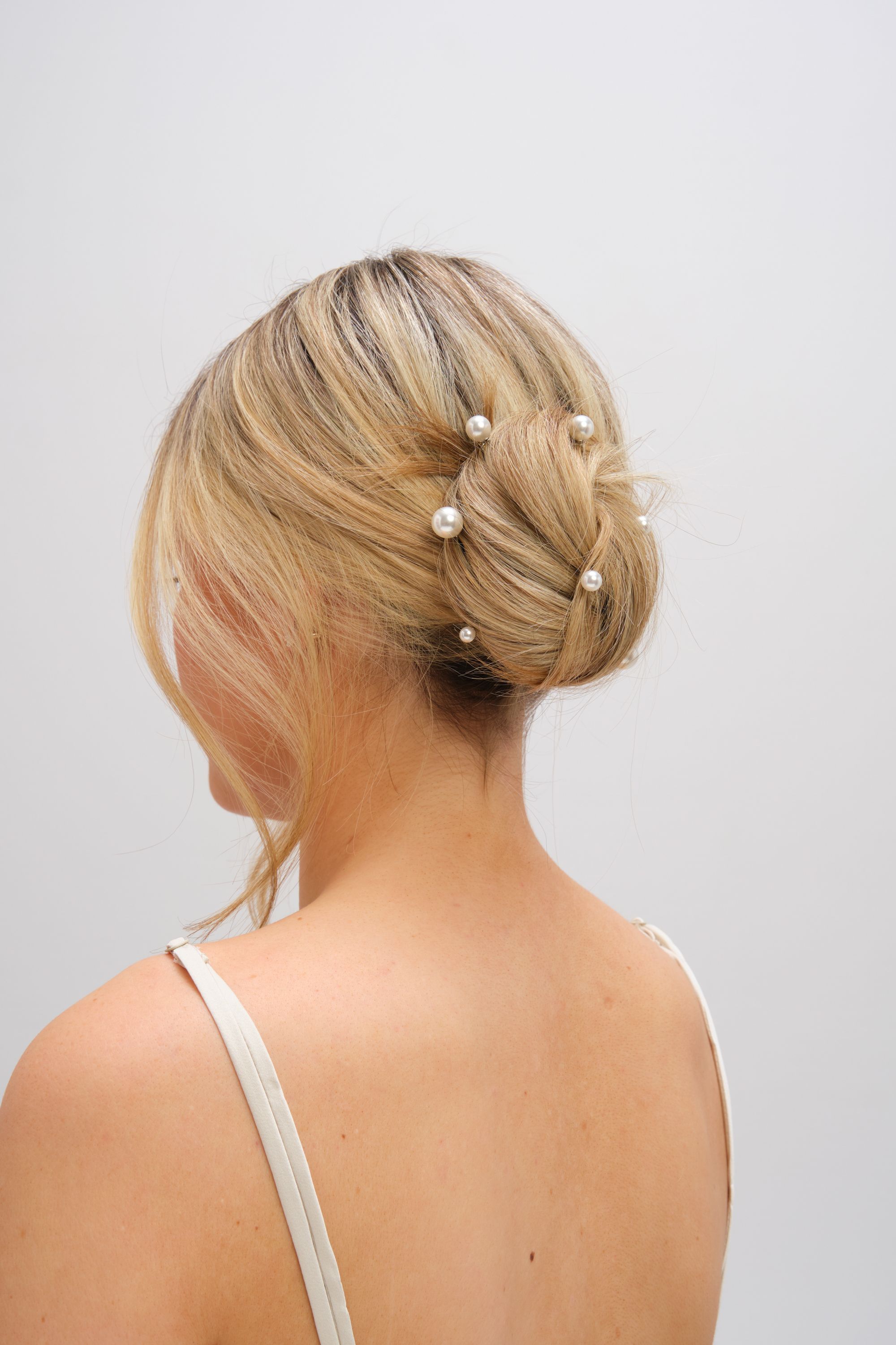 Jon Richard Silver Plated Pearl Pins