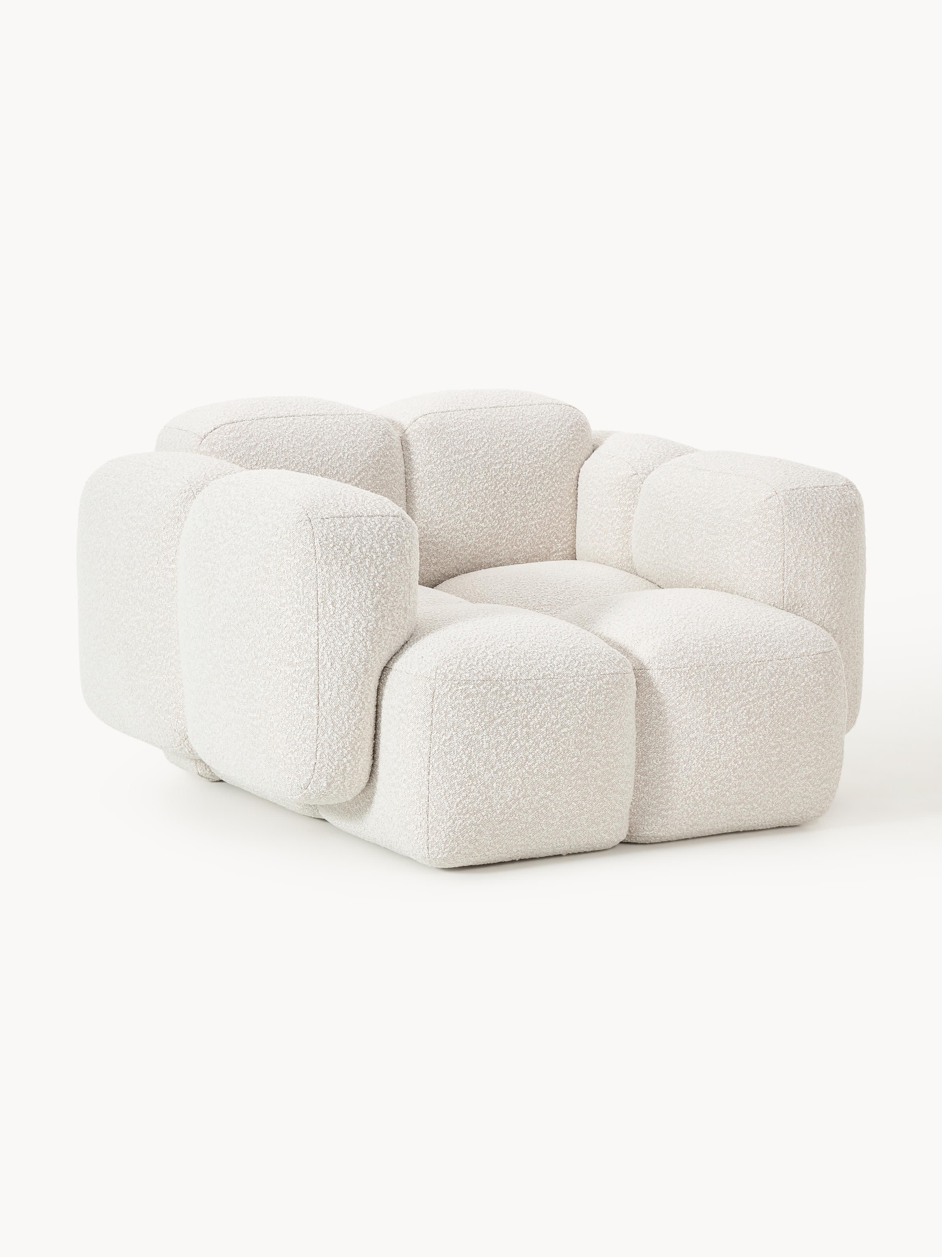 Loungesessel Tayla aus Bouclé