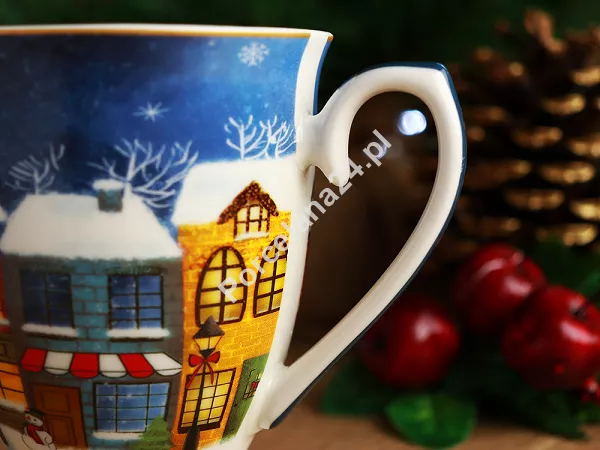 Komplet 2 kubków 0,36 L Duo - Christmas city 15.CHCI.K2K