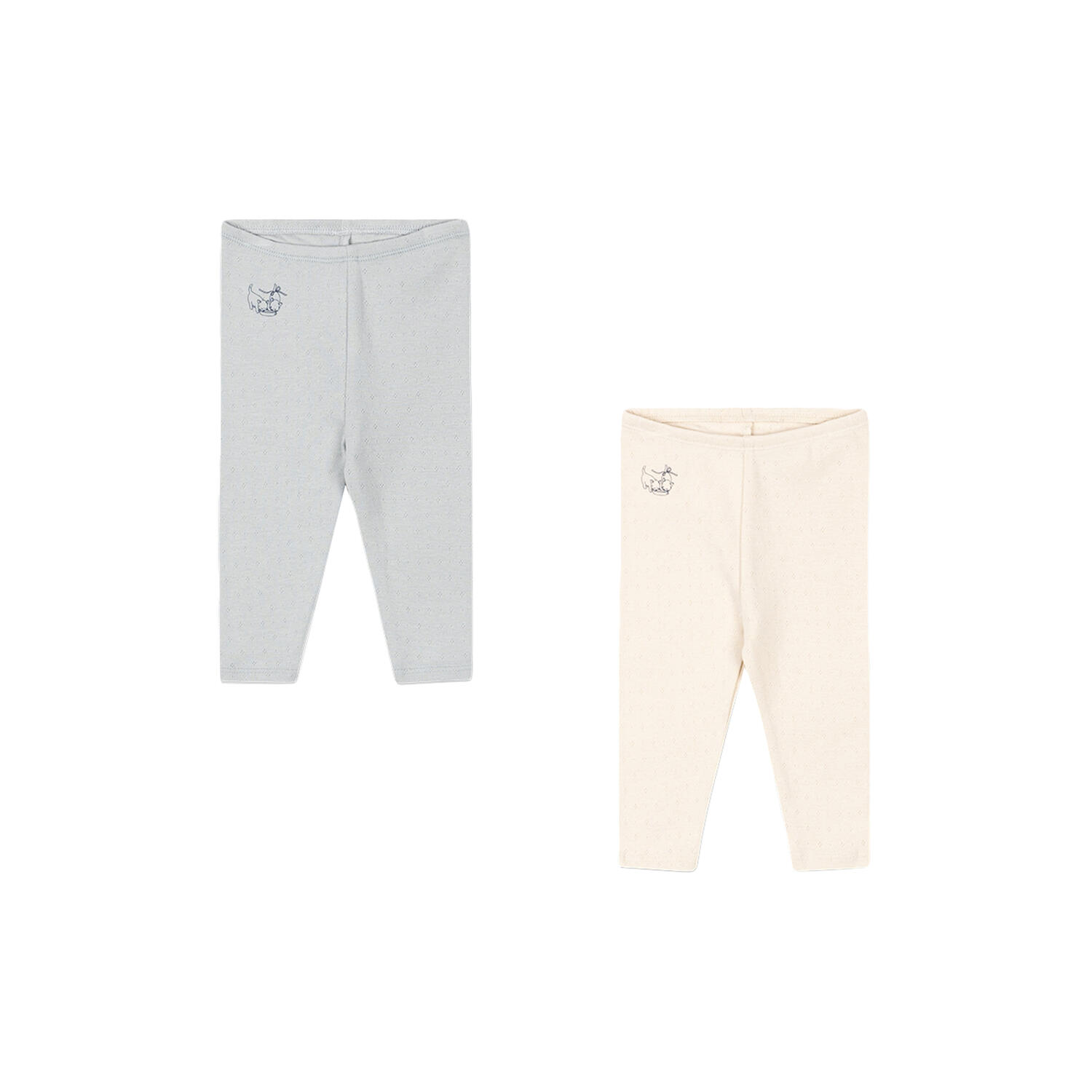 Perla 2 Pack Pants, buttercream/pearl blue