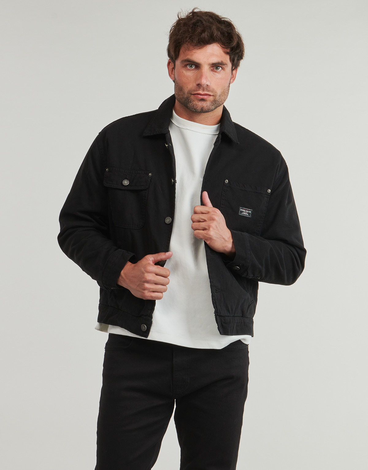 Guess - GJ CHORE TWILL - Black