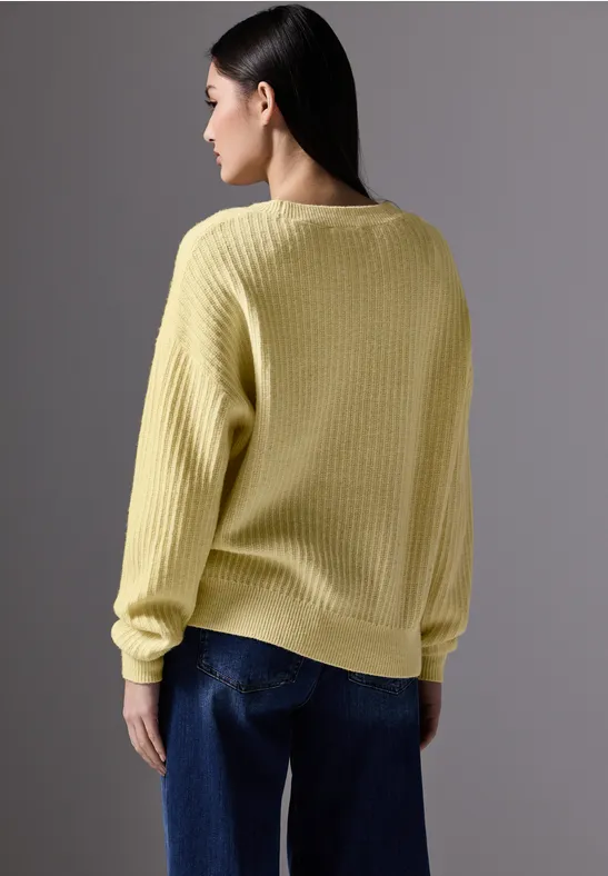 Pullover mit Struktur