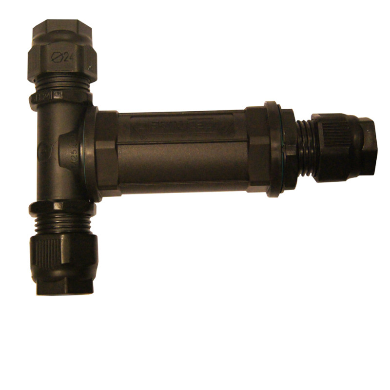 Borne de jonction en T 3 3P IP68 PROFILE