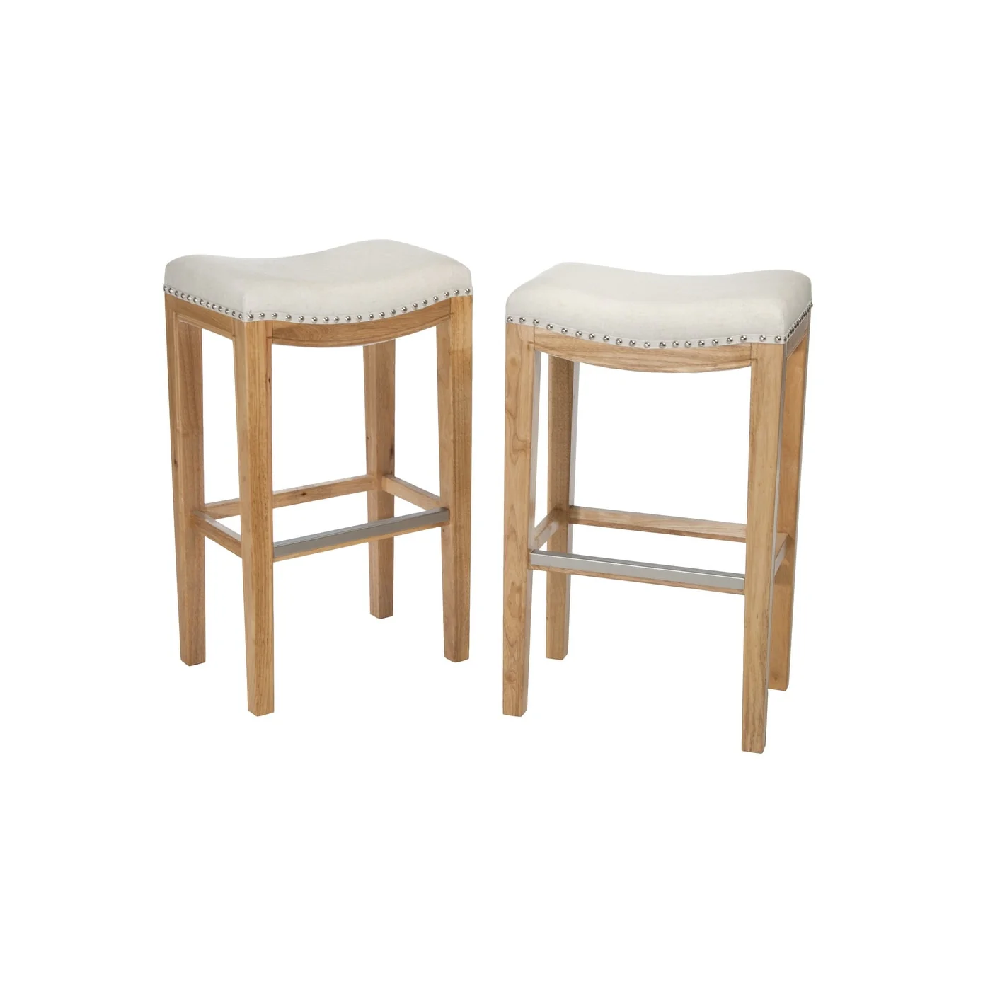 Avondale 30-inch Beige Backless Bar Stool (Set of 2) by Christopher Knight Home
