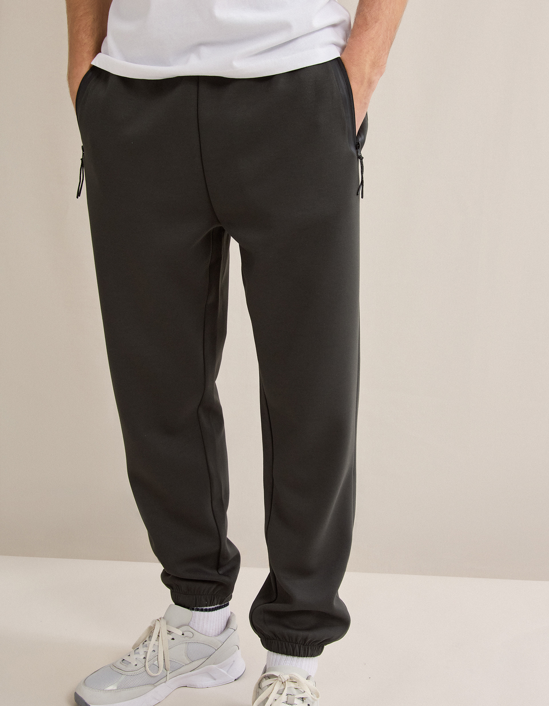 Joggers de Felpa, Homem, Verde