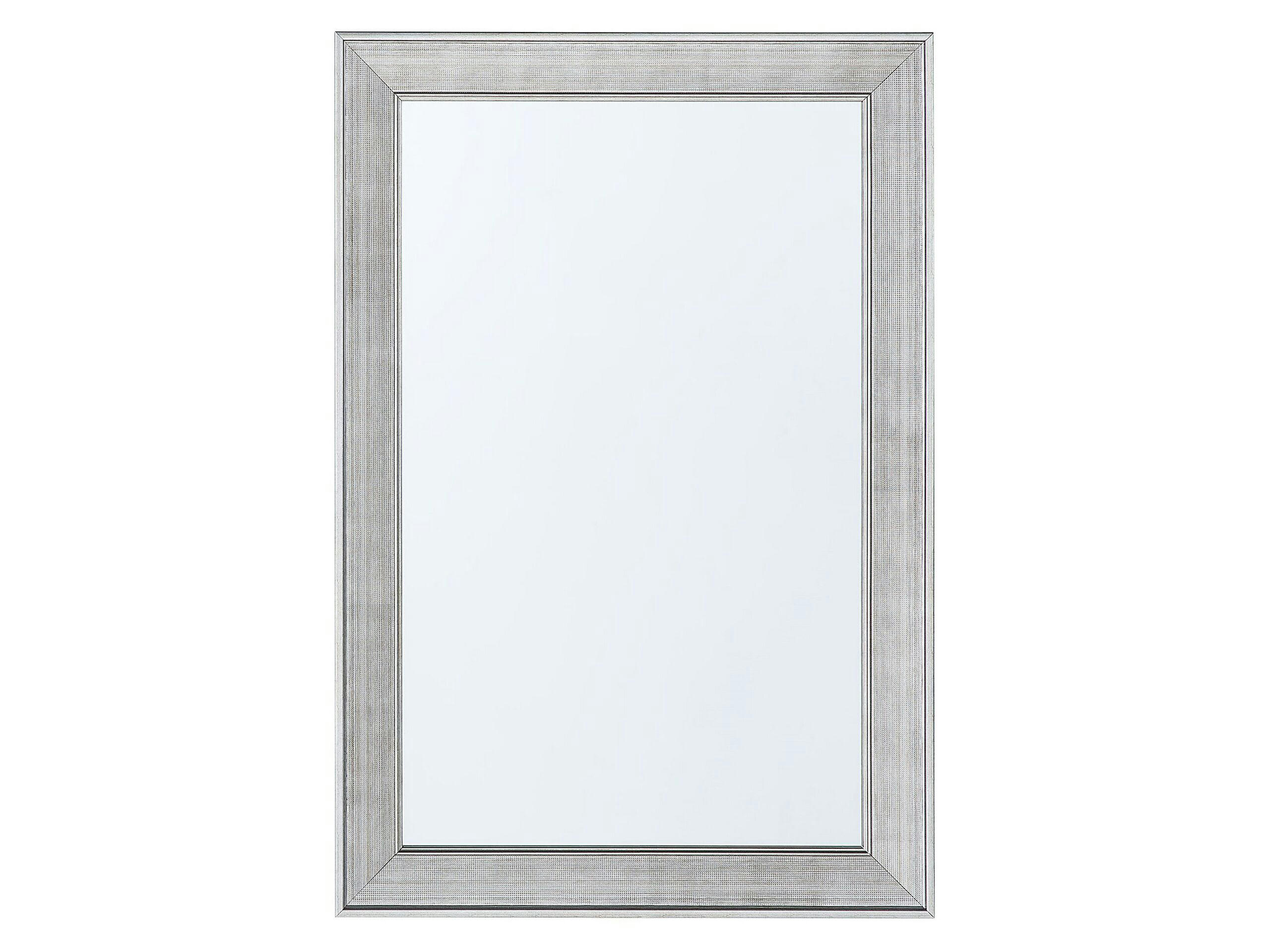 BUBRY - Miroir en matériaux synthétiques argenté 91x61