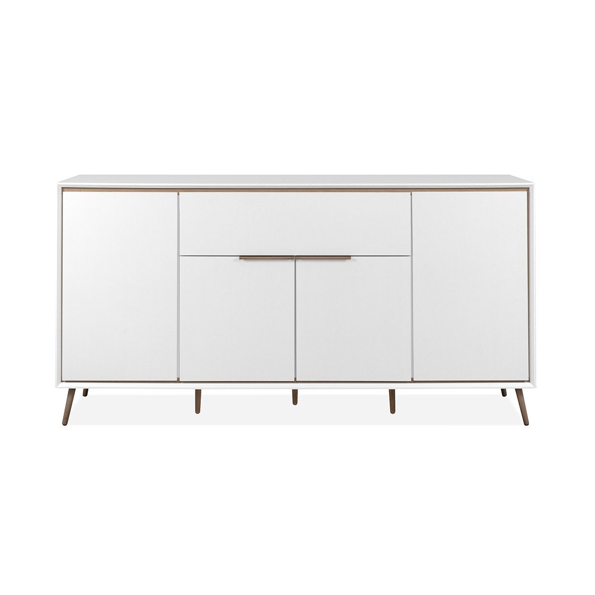 Calicosy - Dressoir Arona - 175 cm - Eikenlook & Wit