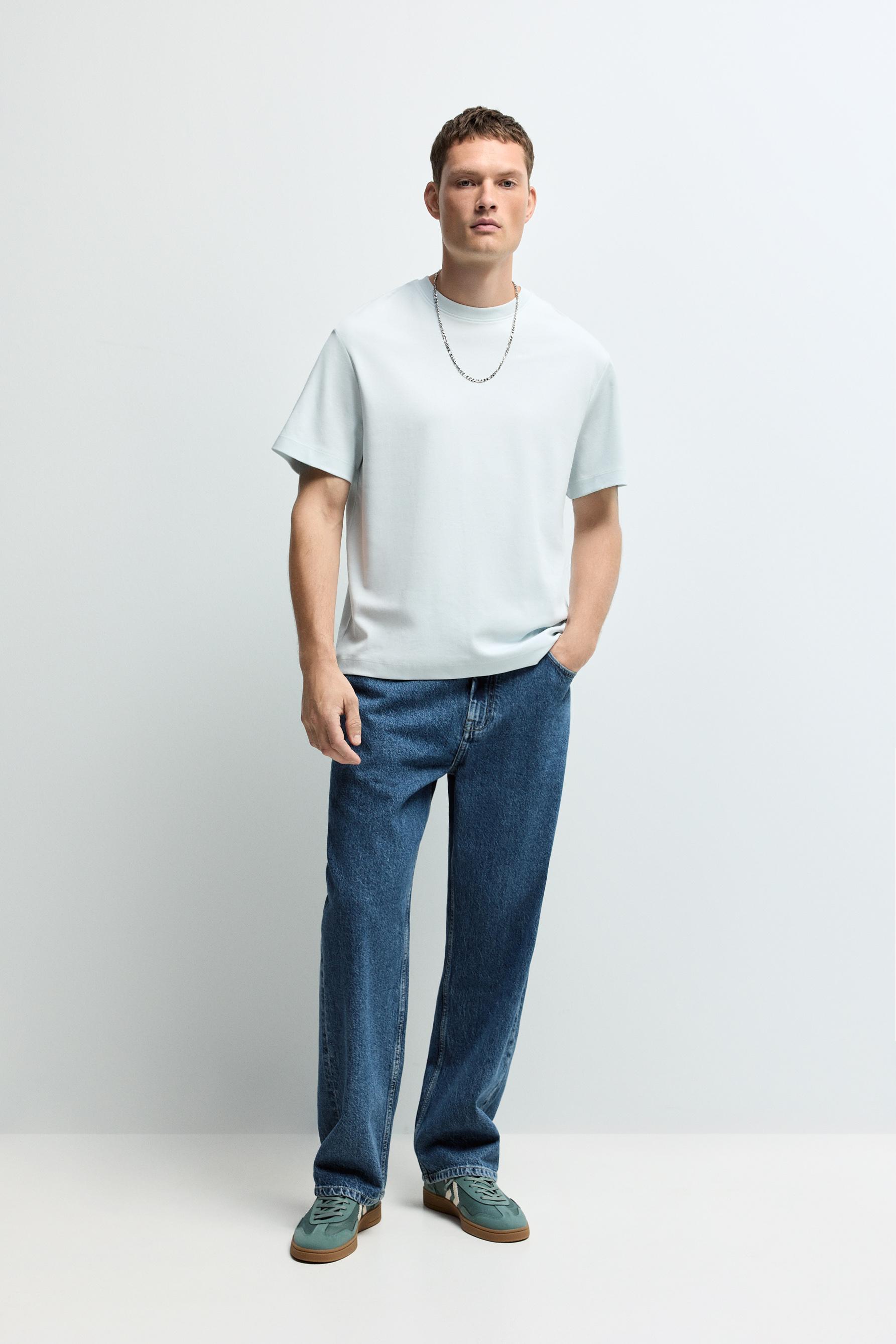 Camiseta básica interlock