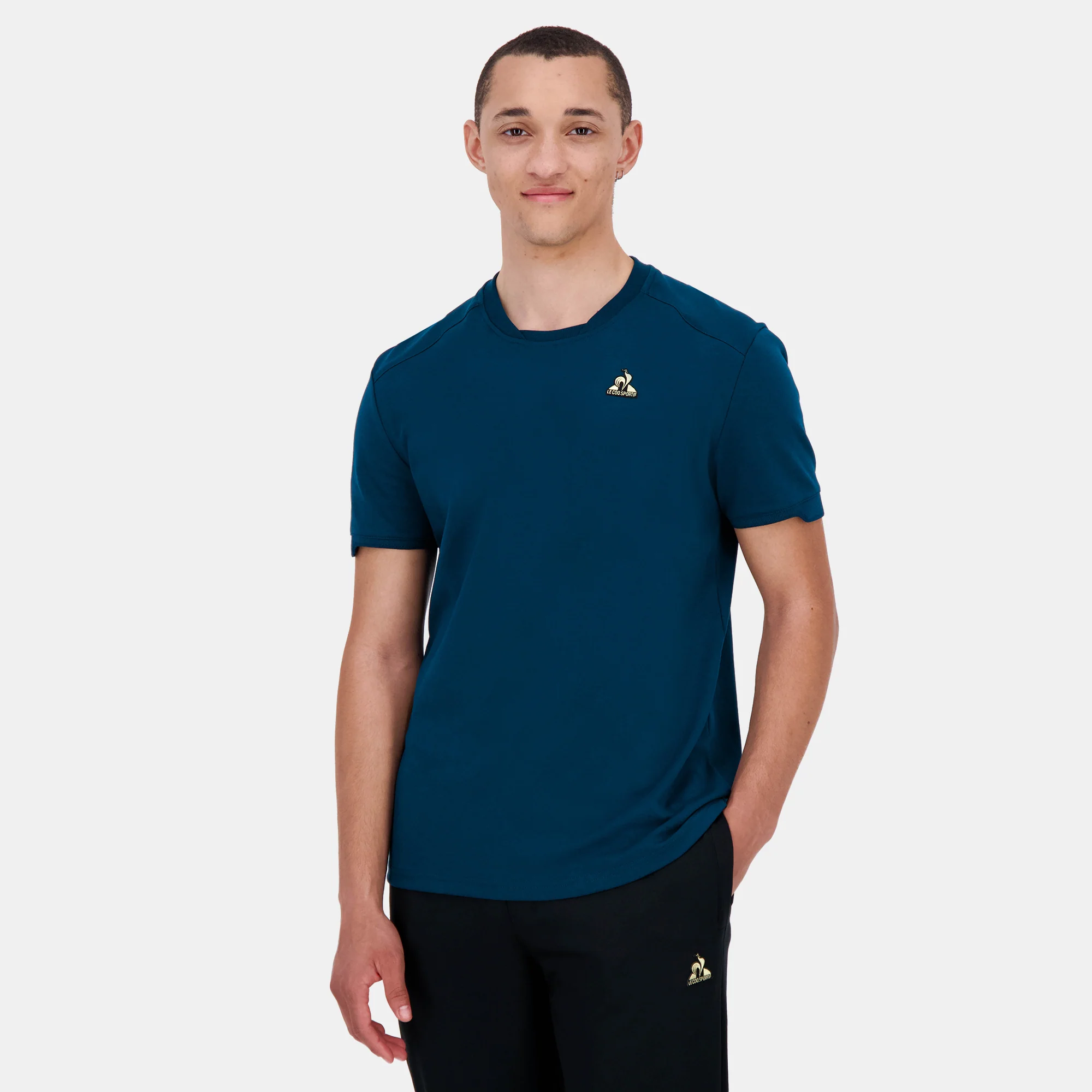 2510213-COQ D'OR Tee SS N°1 M gibraltar sea | T-shirt Homme