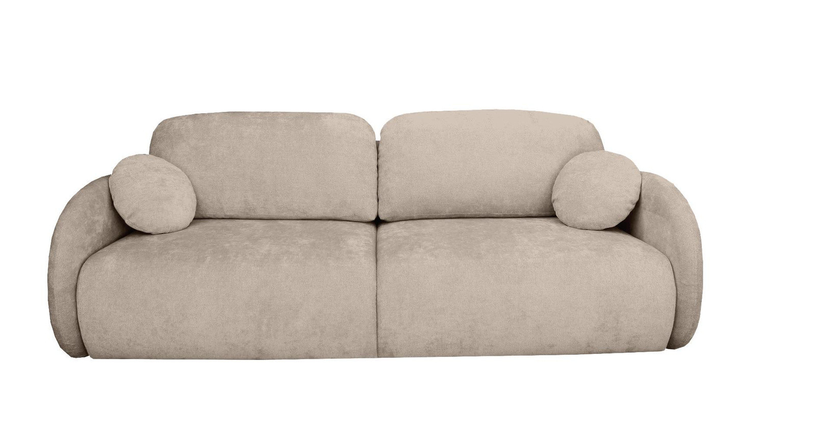 Sofa andi z funkcją spania piaskowa anthology 03 styl scandi