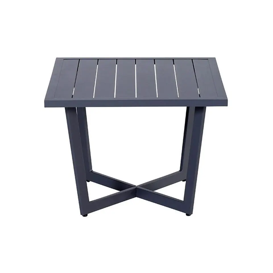 Garden Impressions Kent tuin bijzettafel 62,5x62,5xH47cm donker grijs