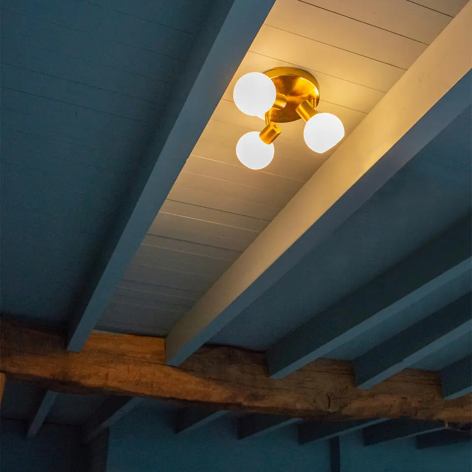 Qazqa spot anouk goudkleurig e14