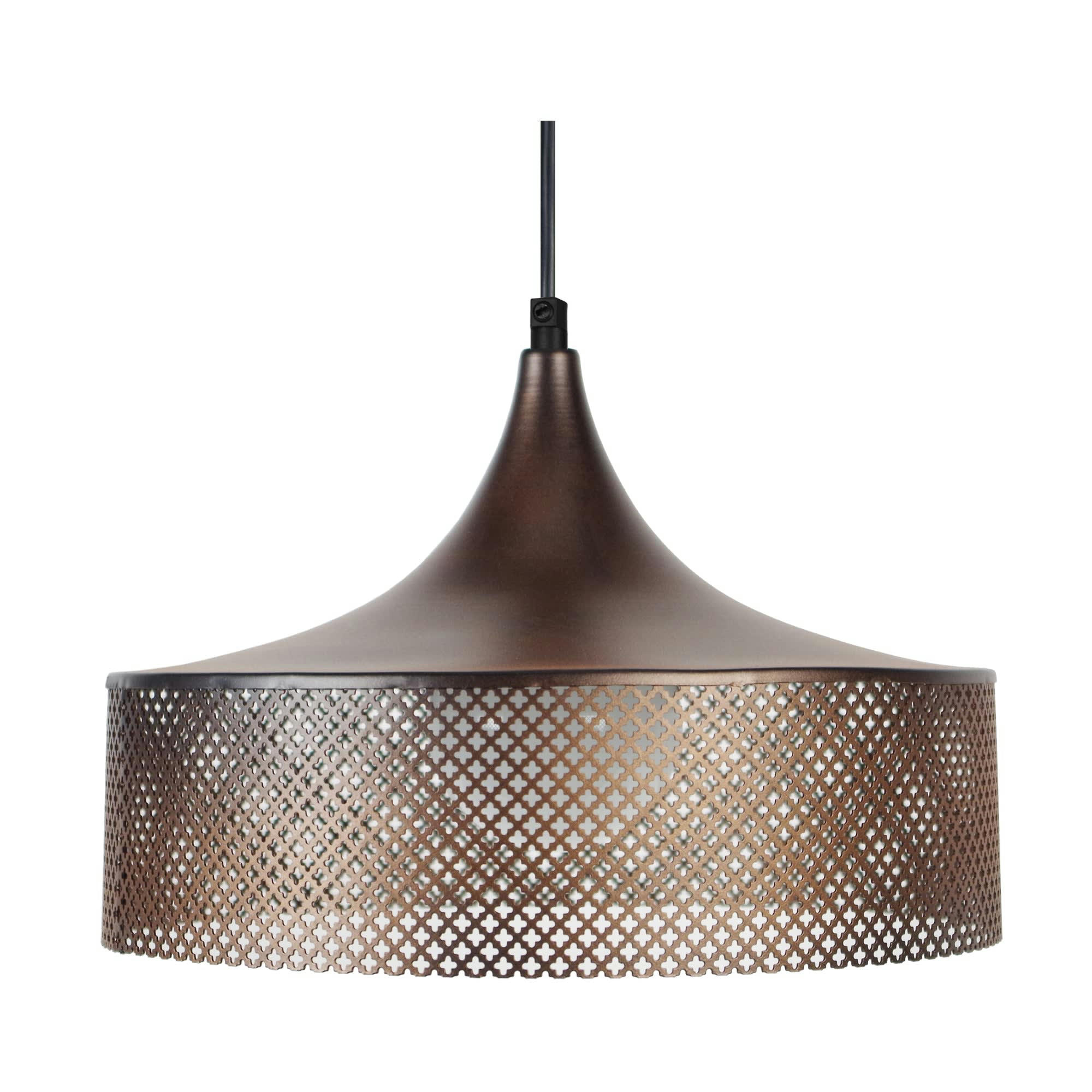 SUÈDOIS GAINE - Suspension métal bronze