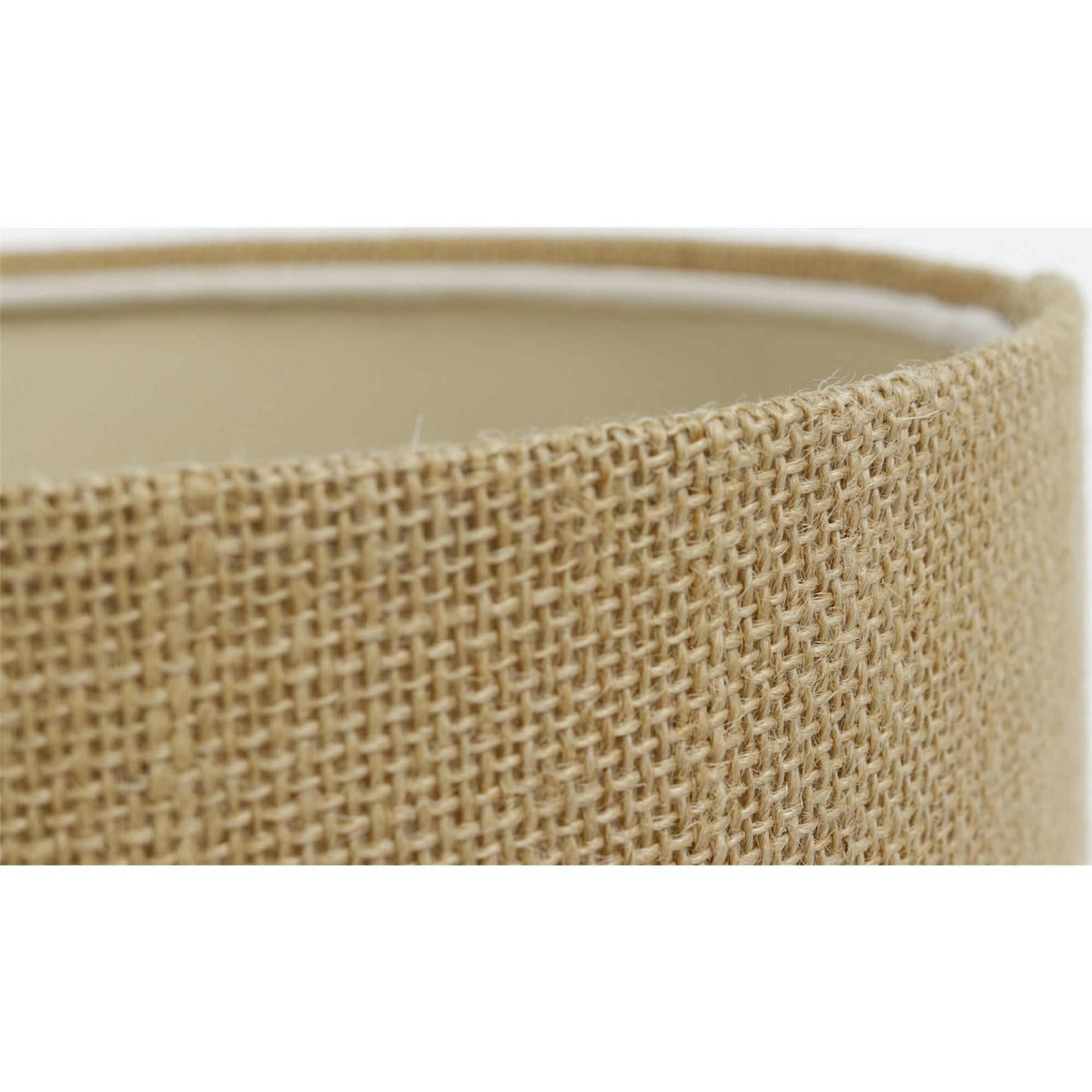 TWIST - Lampe de chevet Tissu Beige 20x20x29 cm