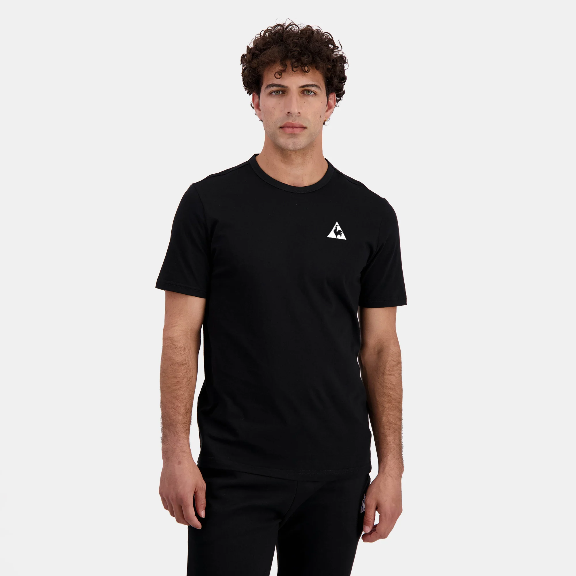 2521174-WH Tee SS N°1 M black | T-shirt Homme