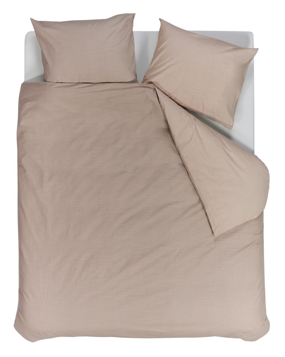 vtwonen Cozy Slub - 260 x 220 cm - Zachtroze