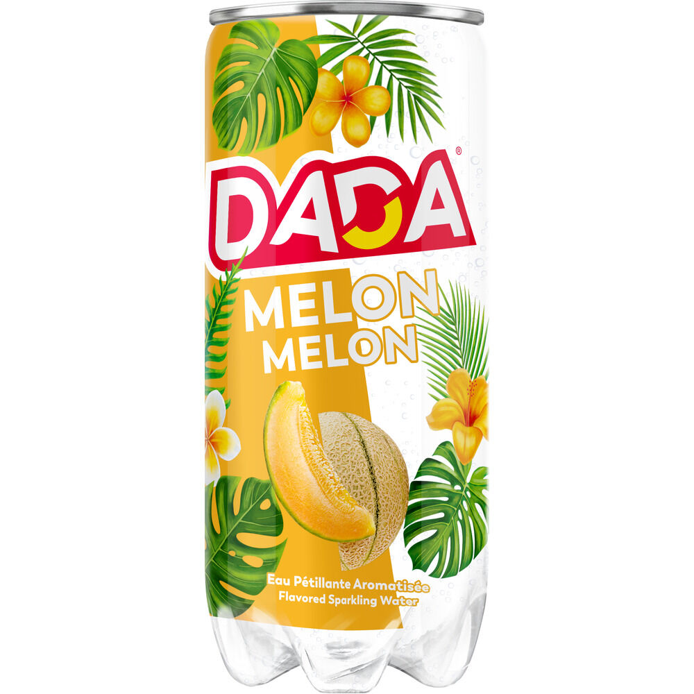 Boisson Dada eau pétillante aromatisée melon 33cl