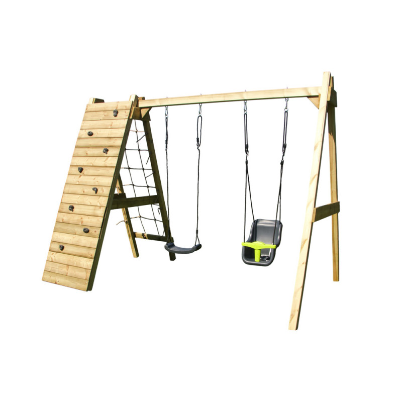 Portique en bois Commando Adam