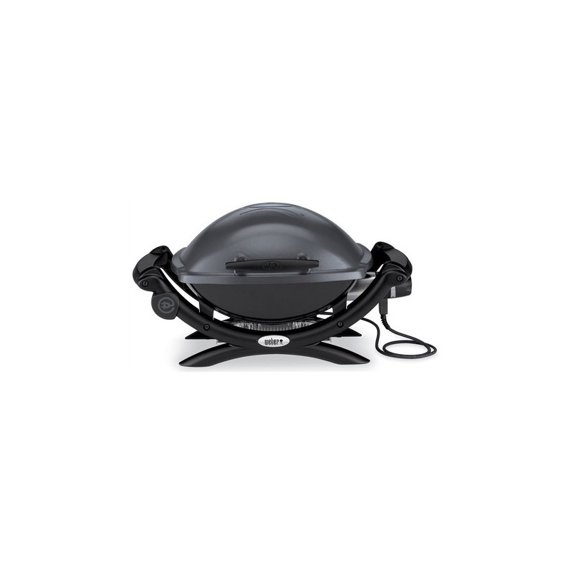 Barbecue électrique Q 1400 gris anthracite WEBER