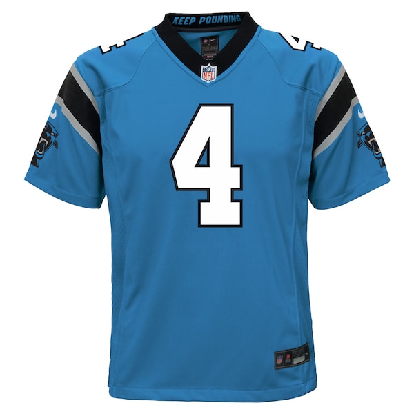 Tetairoa McMillan Carolina Panthers Nike Youth Alternate Game Jersey - Blue