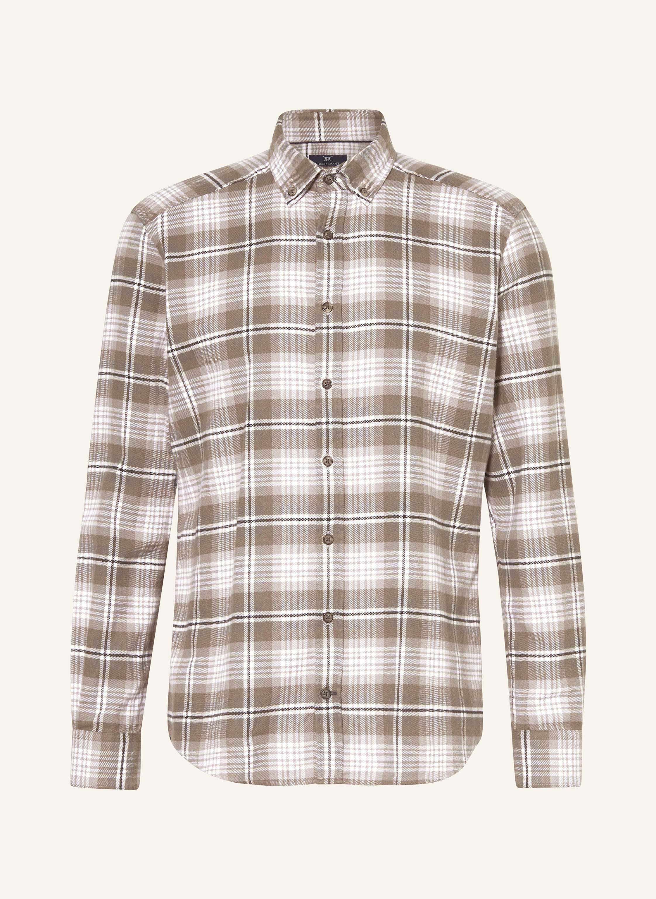 STROKESMAN'S Flanellhemd Regular Fit