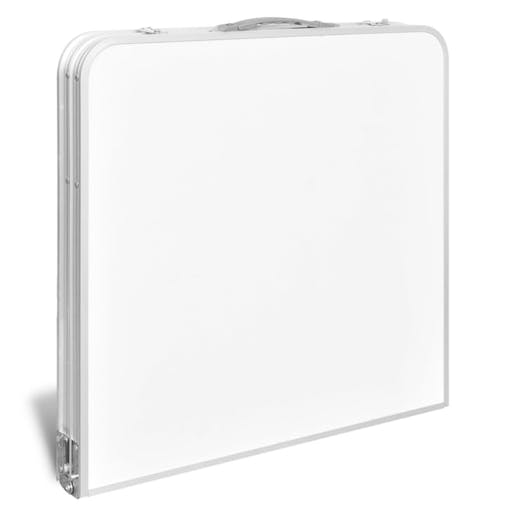 NNEVL Foldable Camping Table Height Adjustable Aluminium 120 x 60 cm